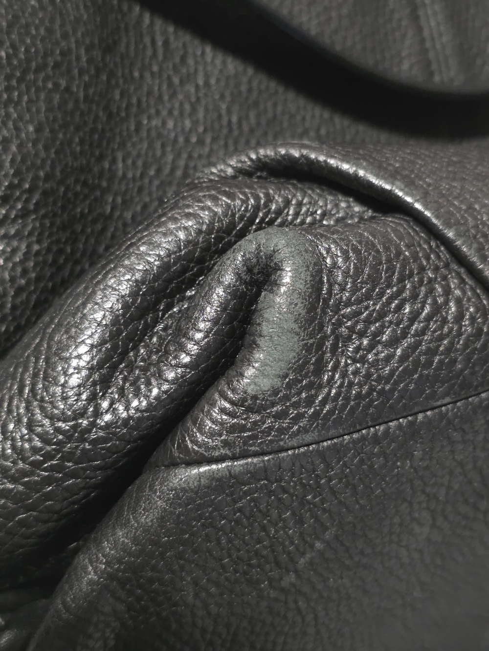 Coach Brook Black Leather Hobo Bag with Chain Accents - Picture 14 of 14